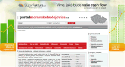 Desktop Screenshot of portalmoravskebudejovice.cz